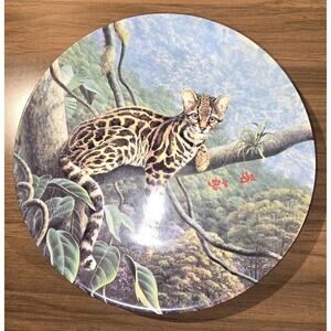 The Margay - Lee Cable Collectible Plate Bradford Exchange